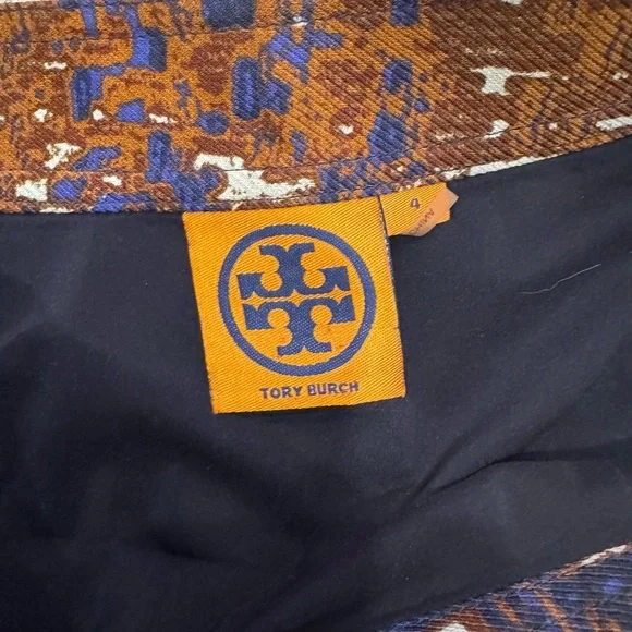 Tory Burch Hull Pleated Skirt, Size 4 - Picture 4 of 4